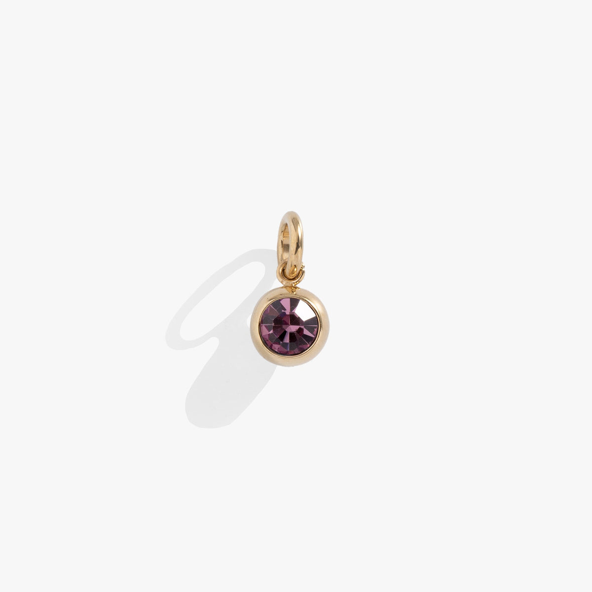 June Birthstone Interchangeable Charm Stainless Steel Gold | Alex and Ani