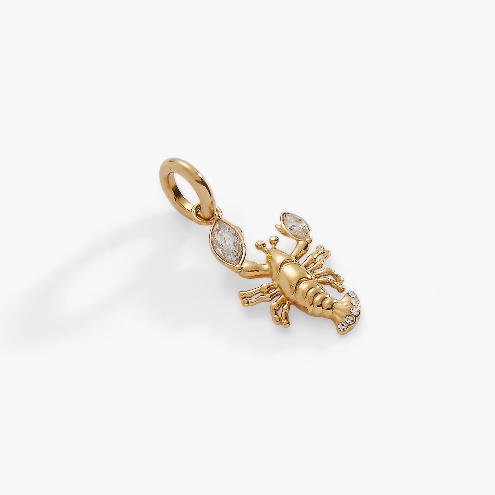 Lobster Interchangeable Charm Stainless Steel Gold | Alex and Ani