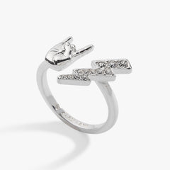 80s Rock Star Open Ring Silver | Alex and Ani