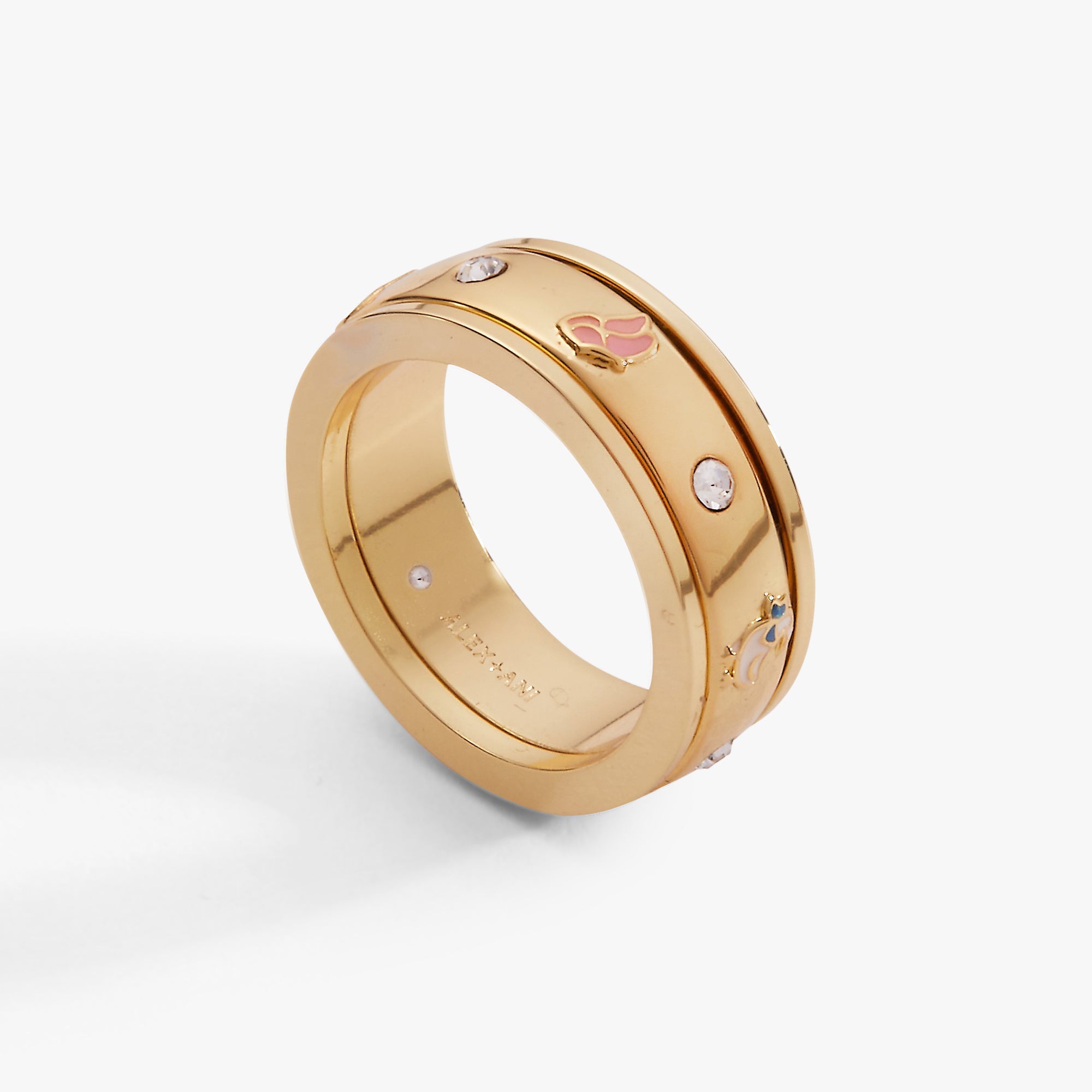 Garden Party Fidget Ring Gold | Alex and Ani