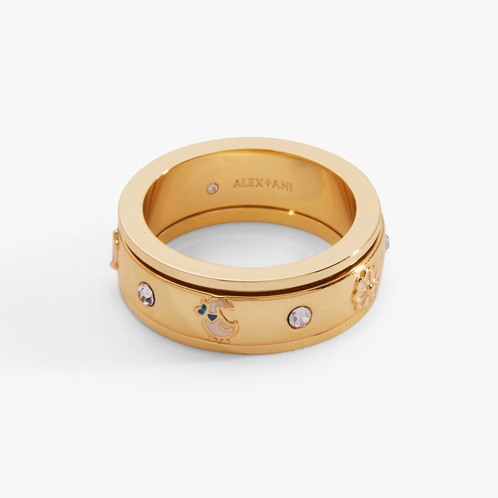 Garden Party Fidget Ring Gold | Alex and Ani