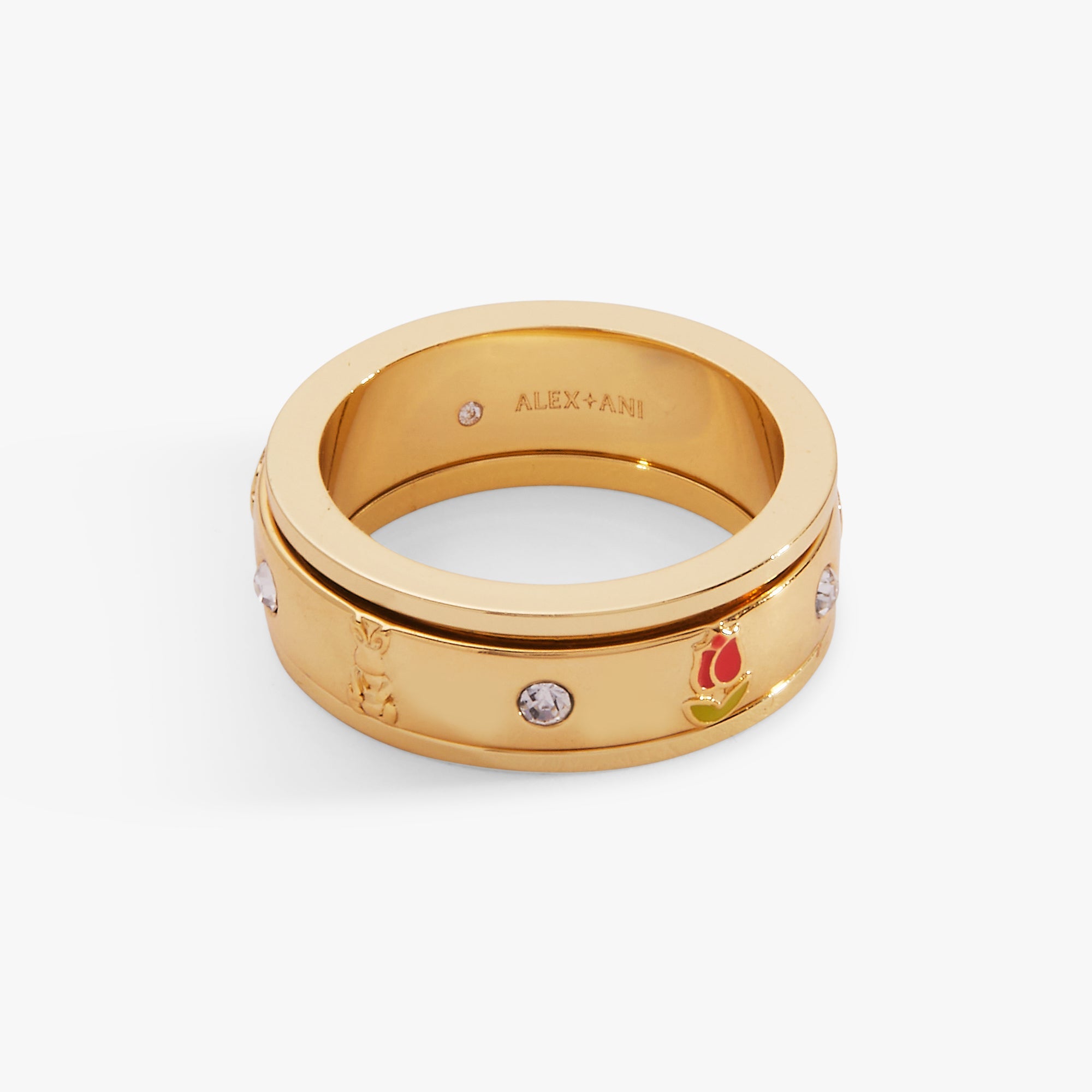 Garden Party Fidget Ring Gold | Alex and Ani