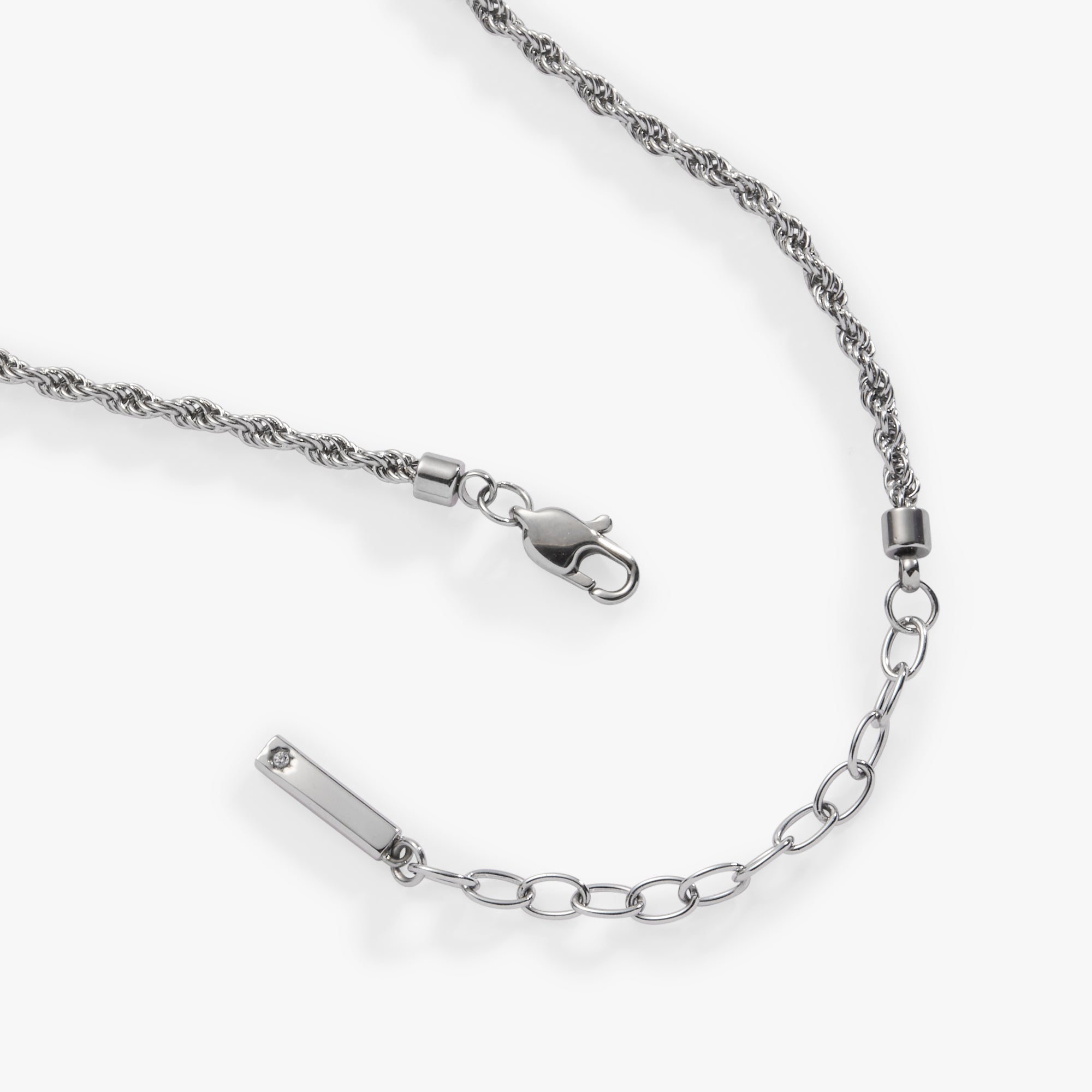 Mini Rope Chain Anklet Stainless Steel Gold | Alex and Ani