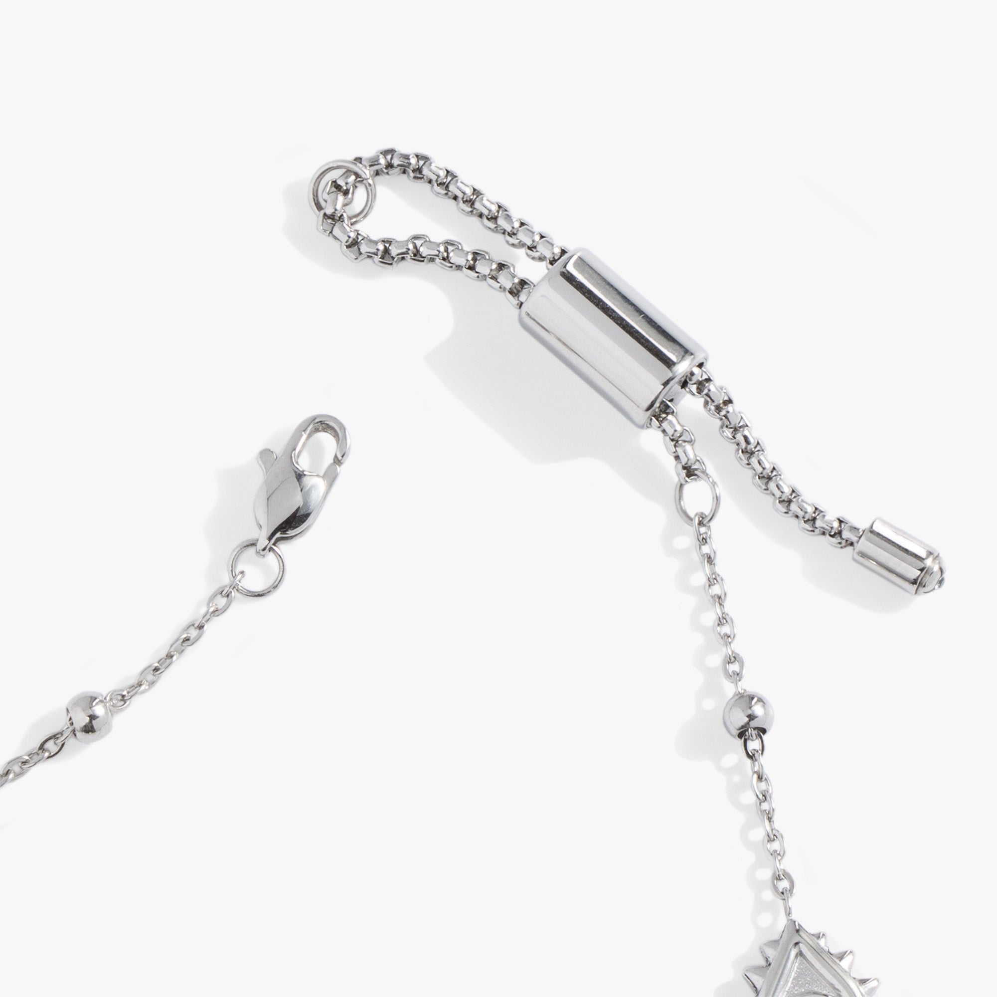 Evil Eye Crystal Anklet Stainless Steel Gold | Alex and Ani
