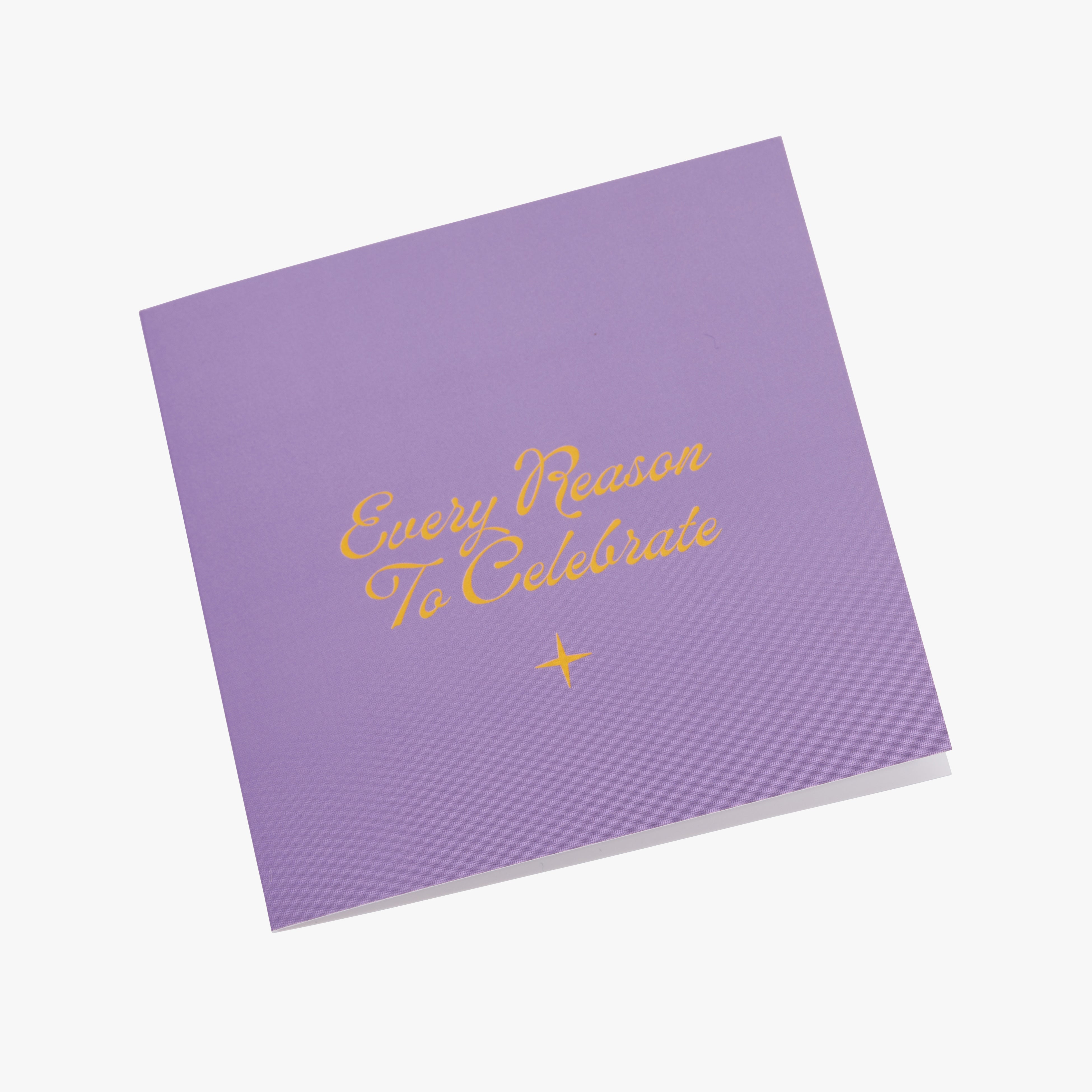 Celebration Greeting Card Purple | Alex and Ani