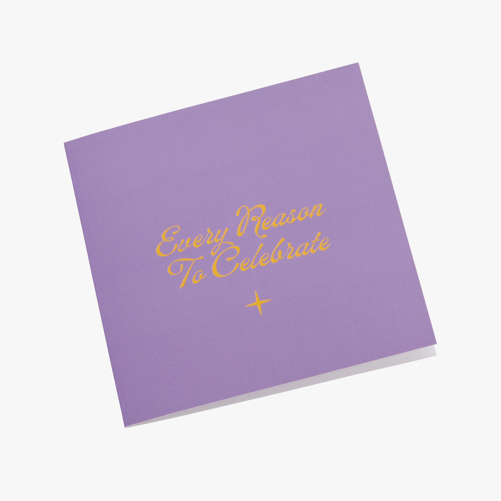 Celebration Greeting Card Purple | Alex and Ani