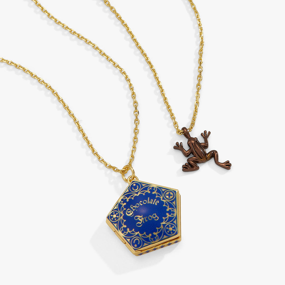 Harry Potter™ Chocolate Frog Necklace Set of 2 Two Tone | Alex and Ani