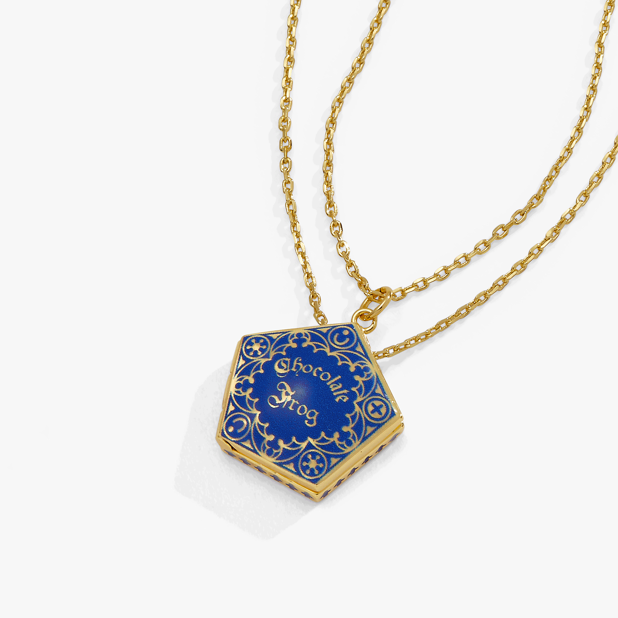 Harry Potter™ Chocolate Frog Necklace Set of 2 Two Tone | Alex and Ani