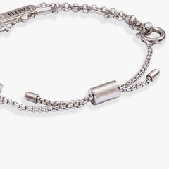 Faith Stranded™ Bracelet Set Stainless Steel Silver | Alex and Ani