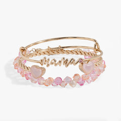 Mama Bangle Set of 3 Gold | Alex and Ani