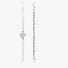 Paw Print Stranded™ Bracelet Set Stainless Steel Silver | Alex and Ani