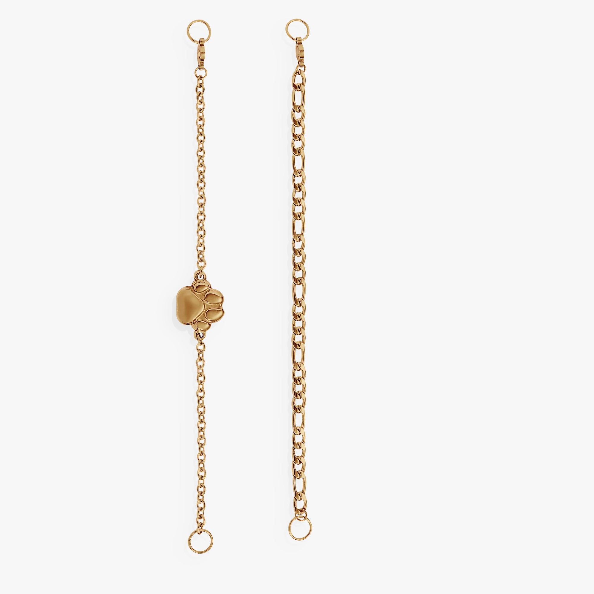 Paw Print Stranded™ Bracelet Set Stainless Steel Silver | Alex and Ani