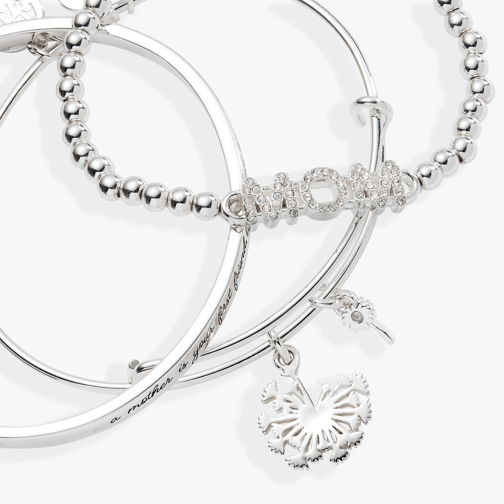 Mother's Day Dandelion Set of 3 Silver | Alex and Ani