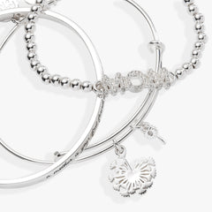 Mother's Day Dandelion Set of 3 Silver | Alex and Ani