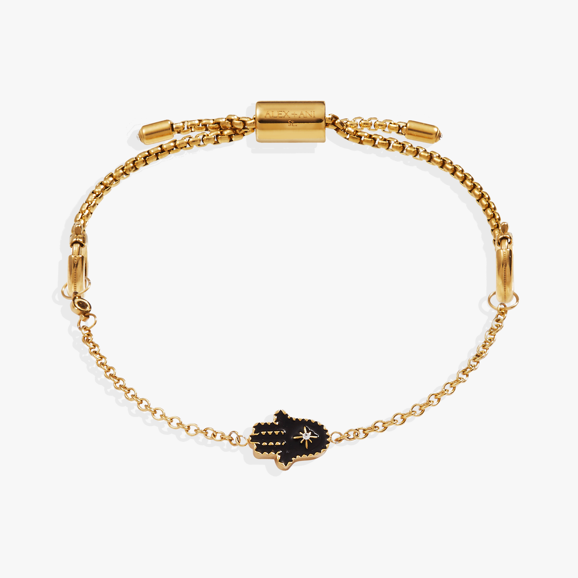 Hamsa Stranded™ Bracelet Set Stainless Steel Gold | Alex and Ani