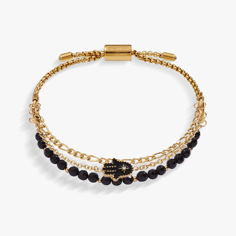 Hamsa Stranded™ Bracelet Set Stainless Steel Gold | Alex and Ani