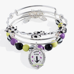 Beetlejuice® Bangle Set of 3 Silver | Alex and Ani