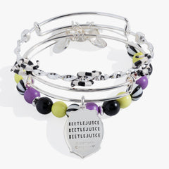 Beetlejuice® Bangle Set of 3 Silver | Alex and Ani