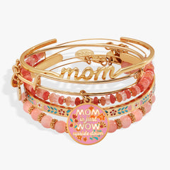 Mother's Day Floral Set of 5 Gold | Alex and Ani