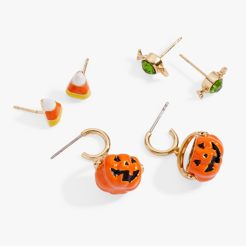 SOM - Trick or Treat earring set Gold | Alex and Ani