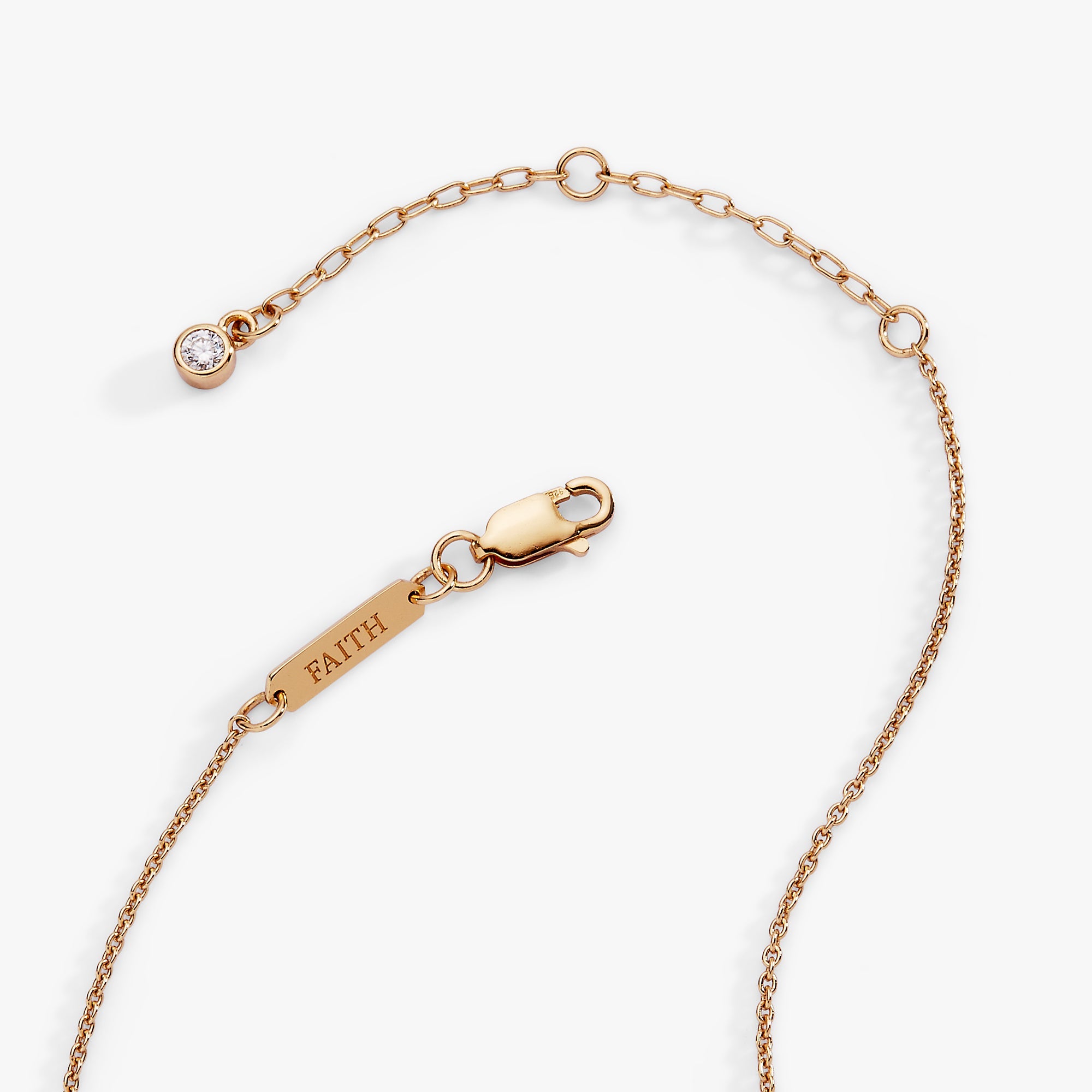 Delicate Pave Cross Pendant Necklace 14kt Gold Over Sterling Silver | Alex and Ani