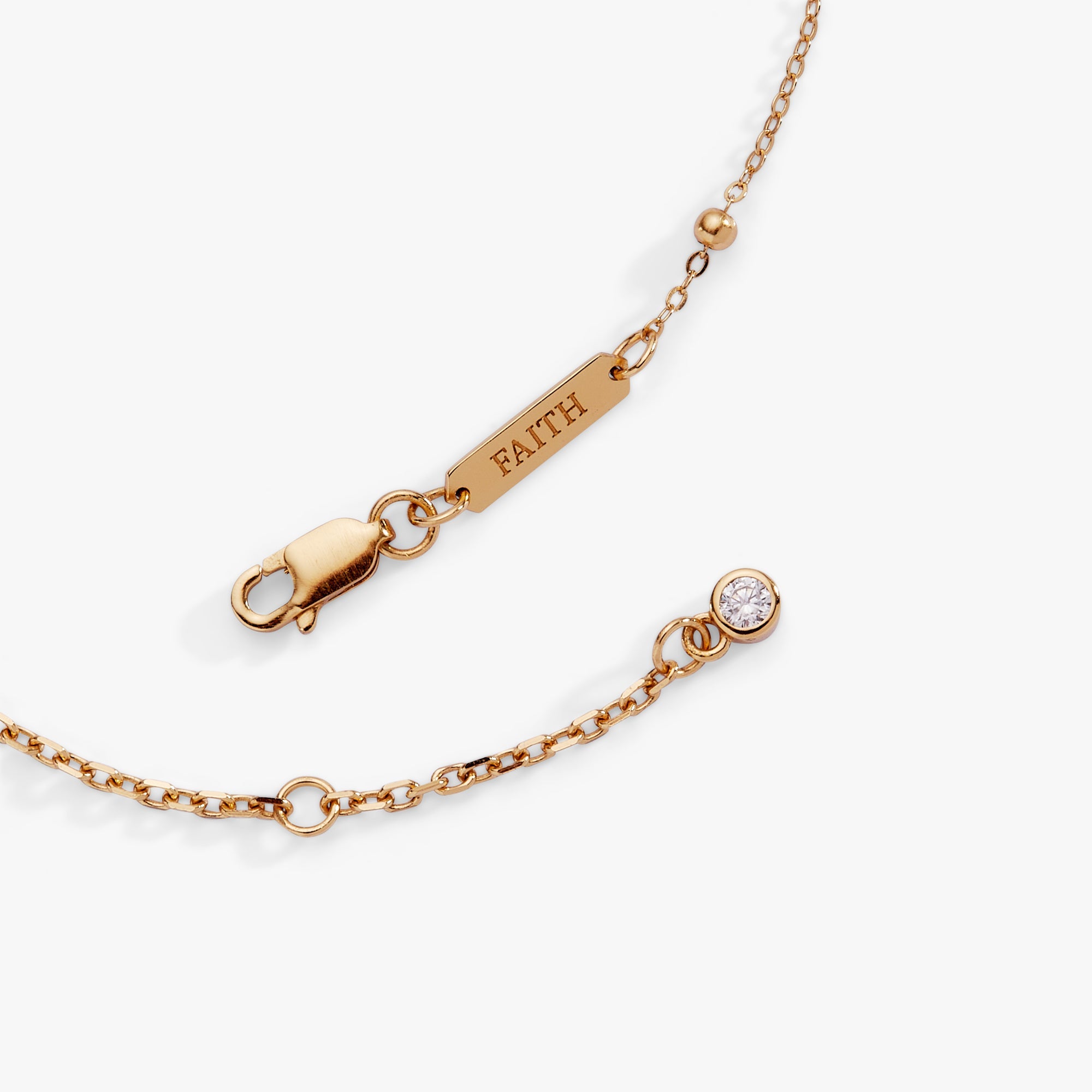 Cross Delicate Pave Crystal Beaded Strand Bracelet Sterling Silver | Alex and Ani