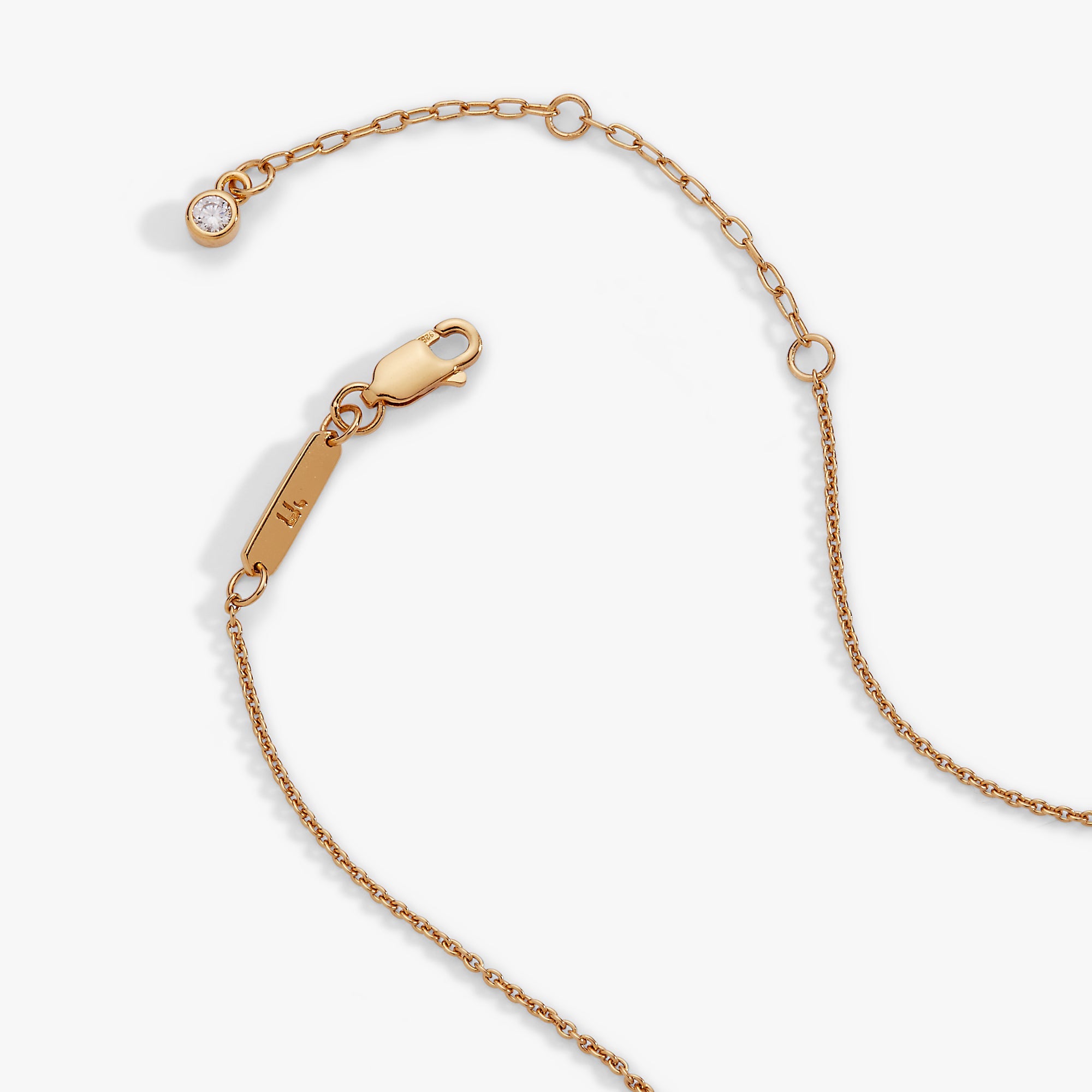 Delicate Pave Star of David Pendant Necklace 14kt Gold Over Sterling Silver | Alex and Ani