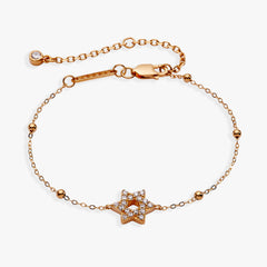Divine Guides Precious Bracelet Star of David 14kt Gold Over Sterling Silver | Alex and Ani