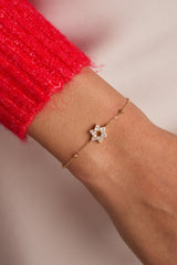 Divine Guides Precious Bracelet Star of David 14kt Gold Over Sterling Silver | Alex and Ani