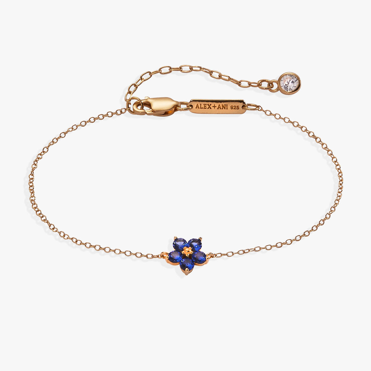 Forget Me Not Bracelet 14kt Gold Over Sterling Silver | Alex and Ani