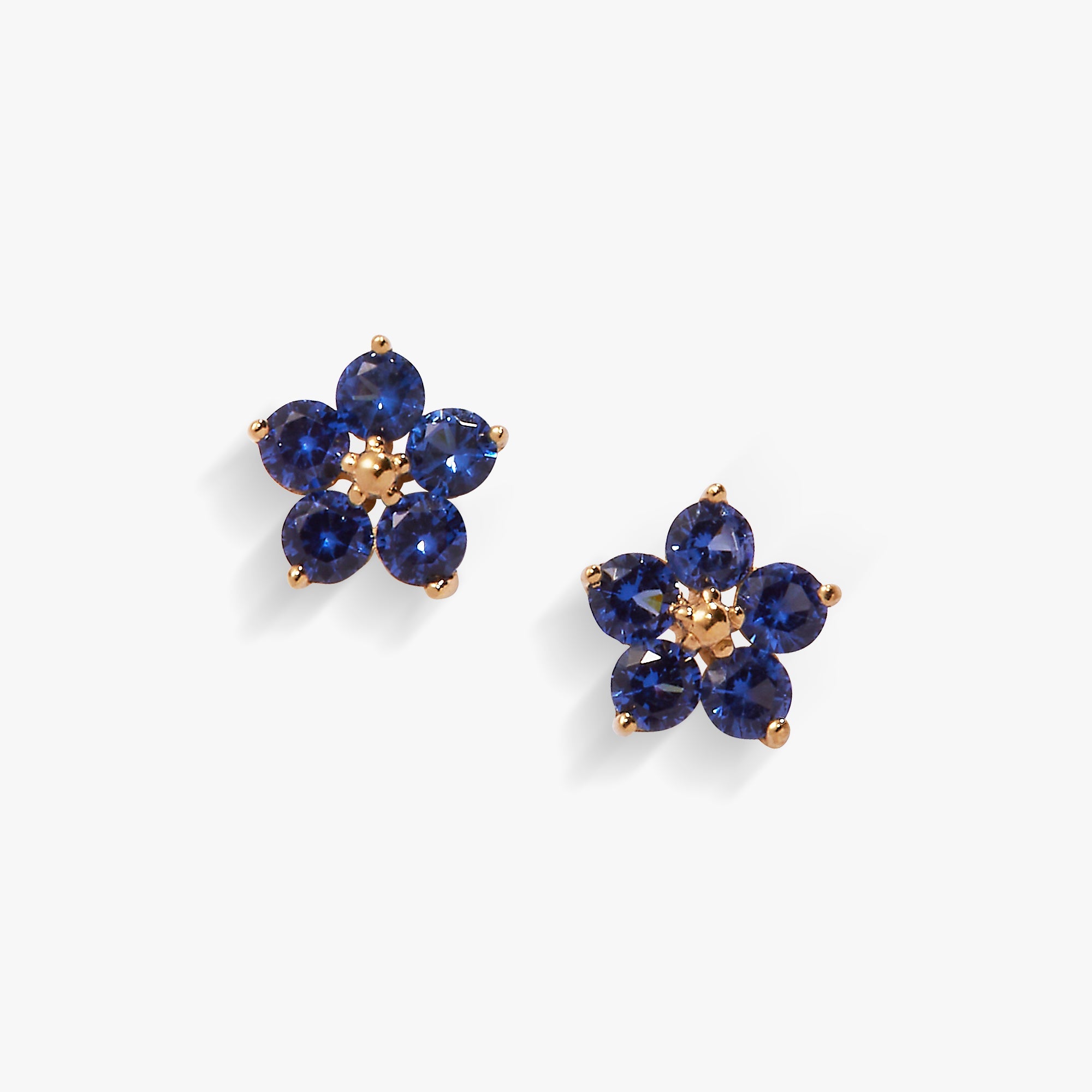 Forget Me Not Earrings 14kt Gold Over Sterling Silver | Alex and Ani