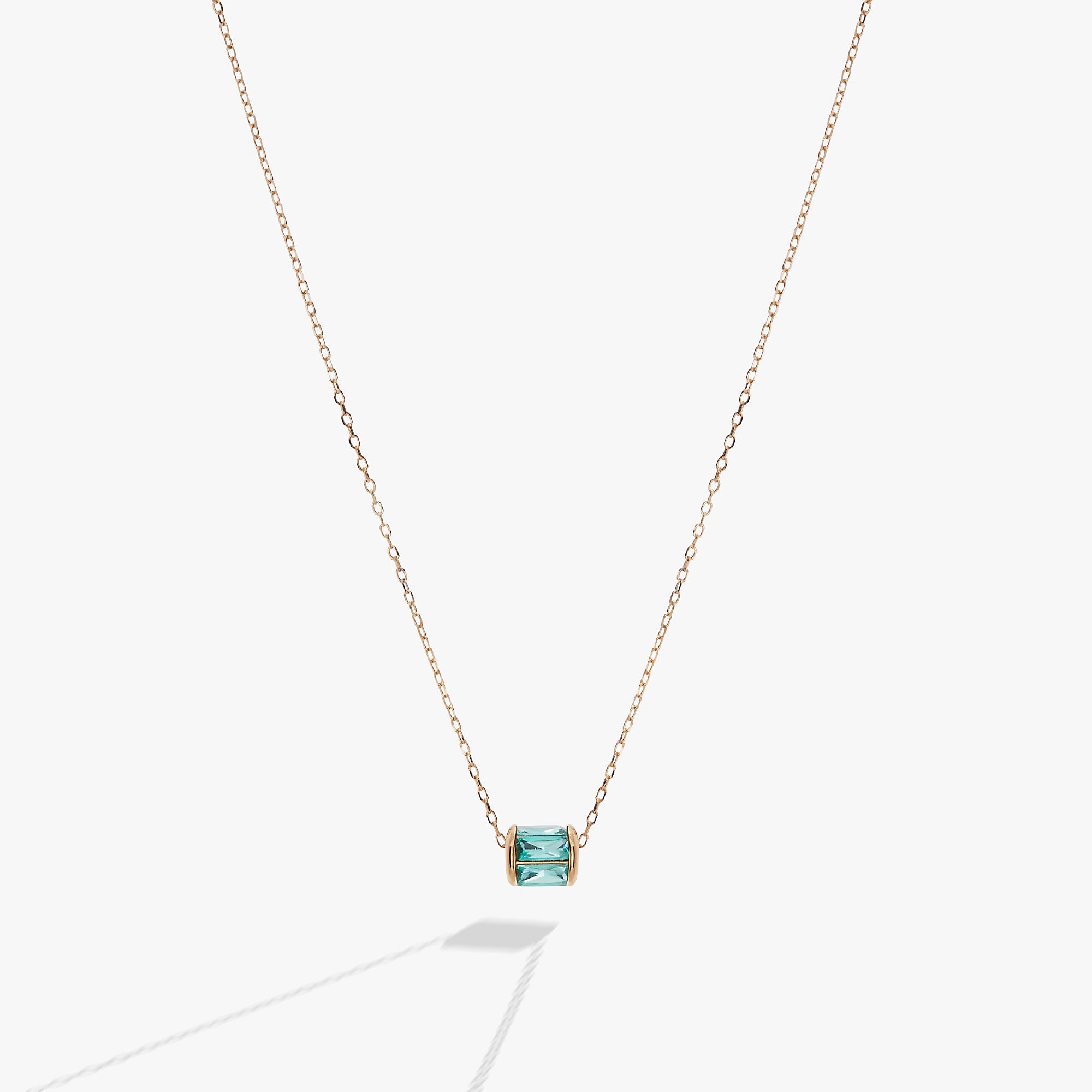 December Birthstone Precious Pendant Necklace 14kt Gold Over Sterling Silver | Alex and Ani