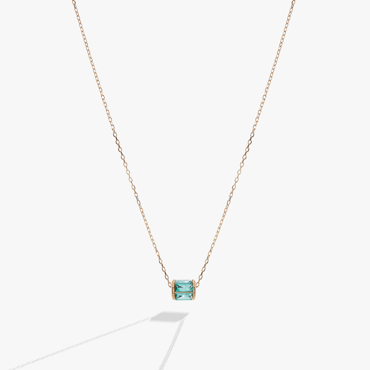 December Birthstone Precious Pendant Necklace 14kt Gold Over Sterling Silver | Alex and Ani
