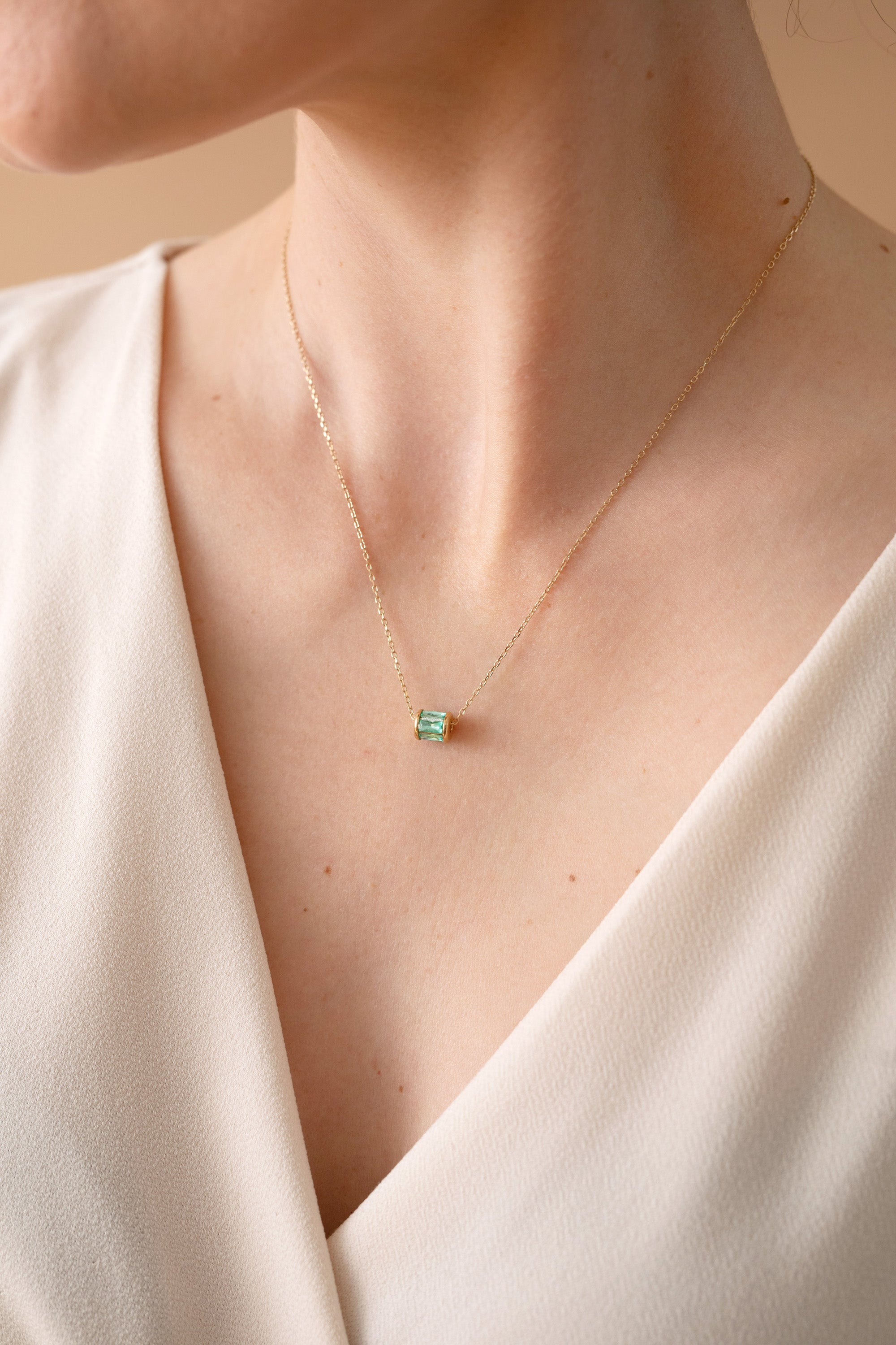 December Birthstone Precious Pendant Necklace 14kt Gold Over Sterling Silver | Alex and Ani