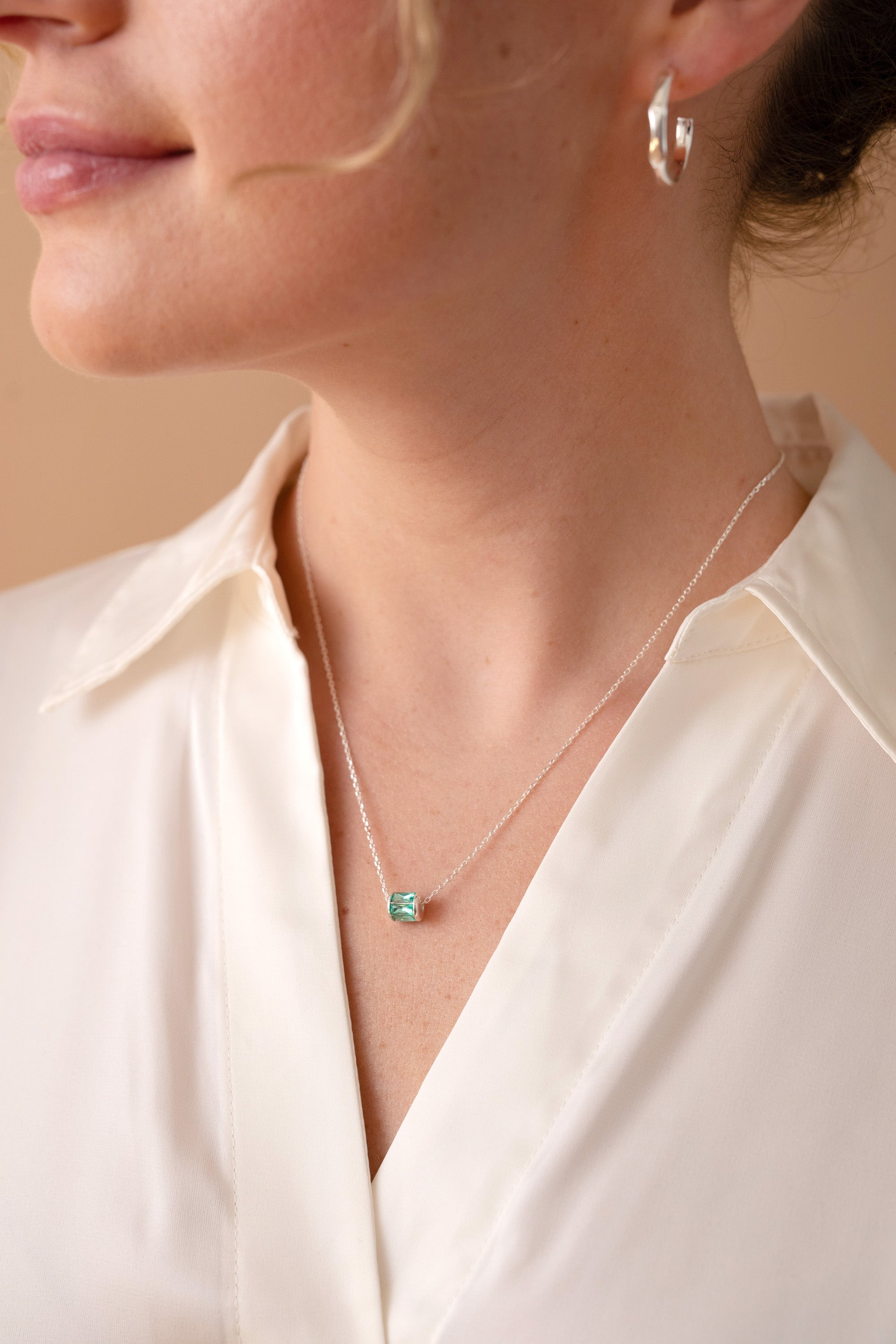 December Birthstone Precious Pendant Necklace 14kt Gold Over Sterling Silver | Alex and Ani
