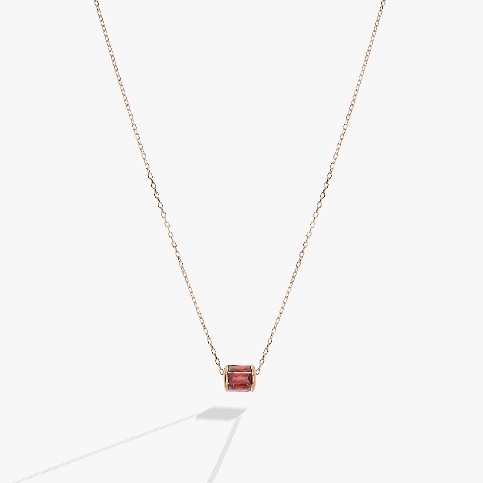 January Birthstone Precious Pendant Necklace 14kt Gold Over Sterling Silver | Alex and Ani