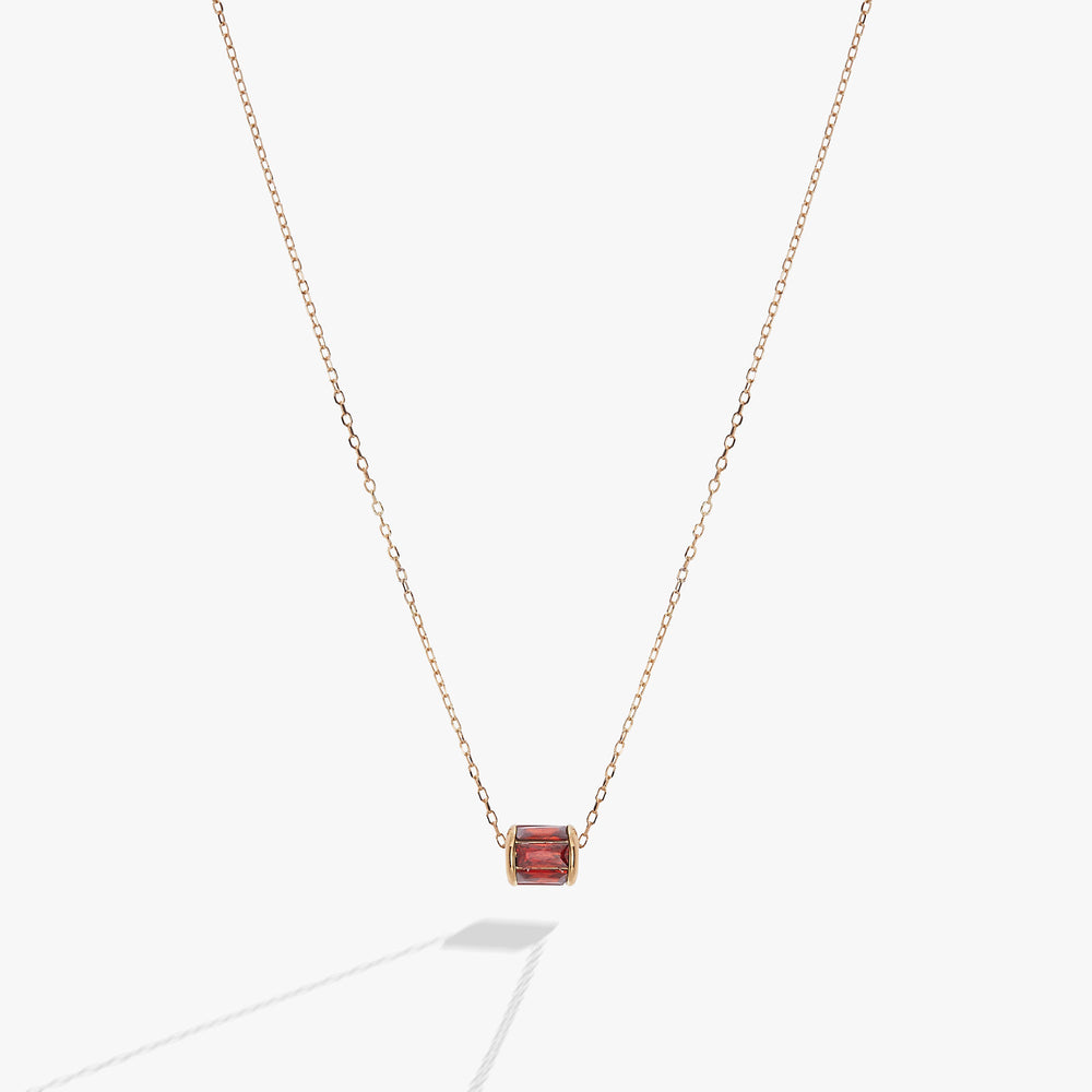 January Birthstone Precious Pendant Necklace 14kt Gold Over Sterling Silver | Alex and Ani