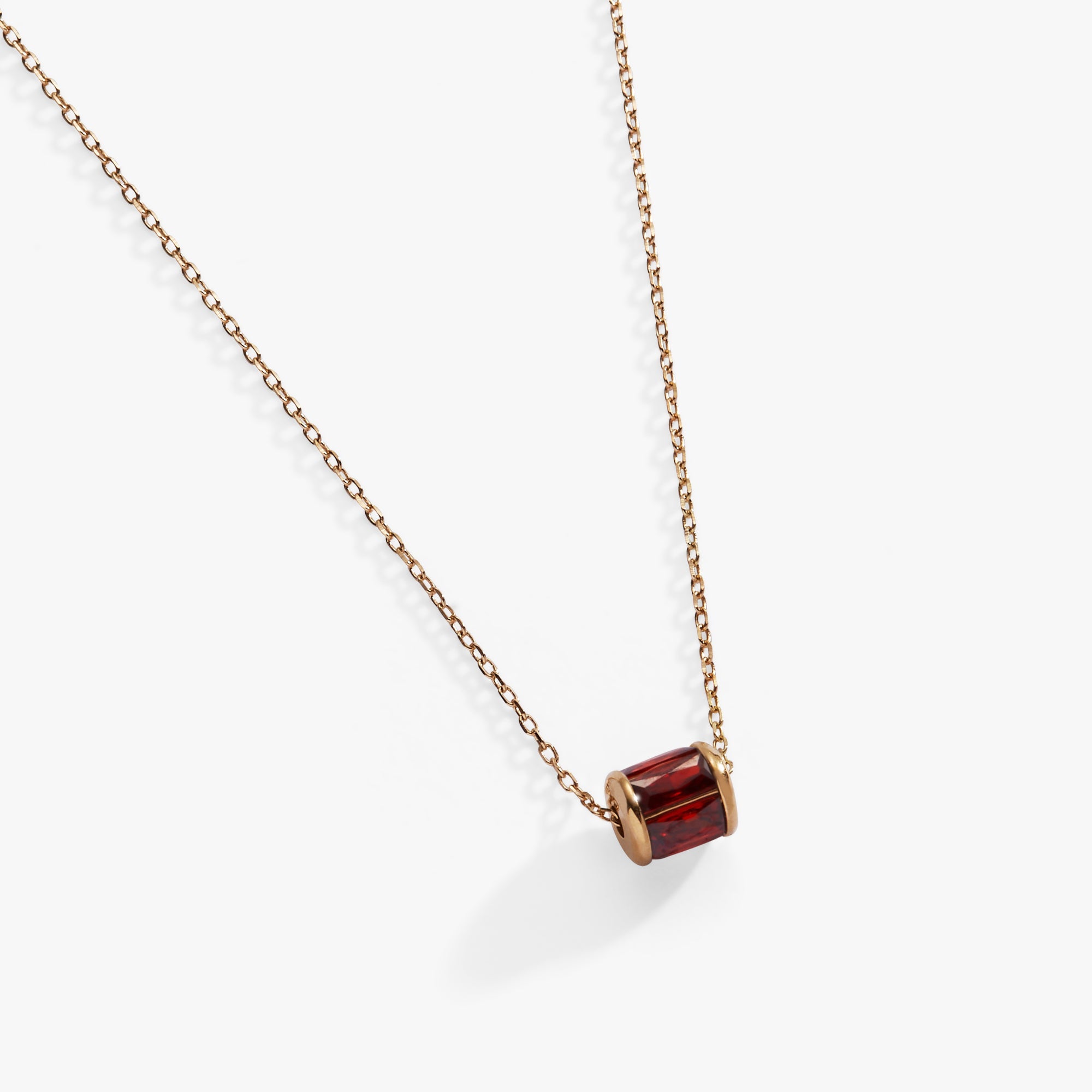 January Birthstone Precious Pendant Necklace 14kt Gold Over Sterling Silver | Alex and Ani