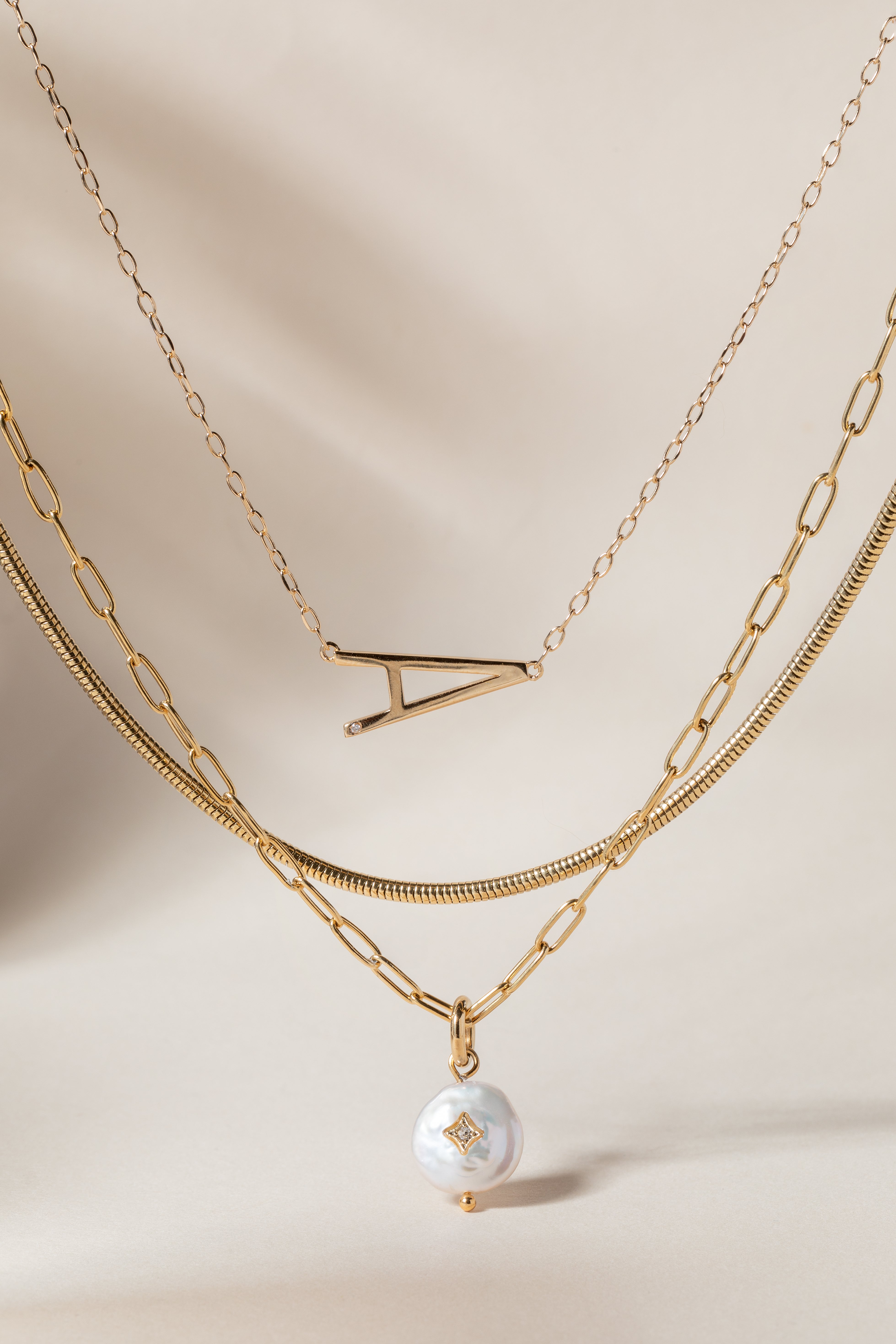 Precious Elongated Initial Necklace A Sterling Silver | Alex and Ani