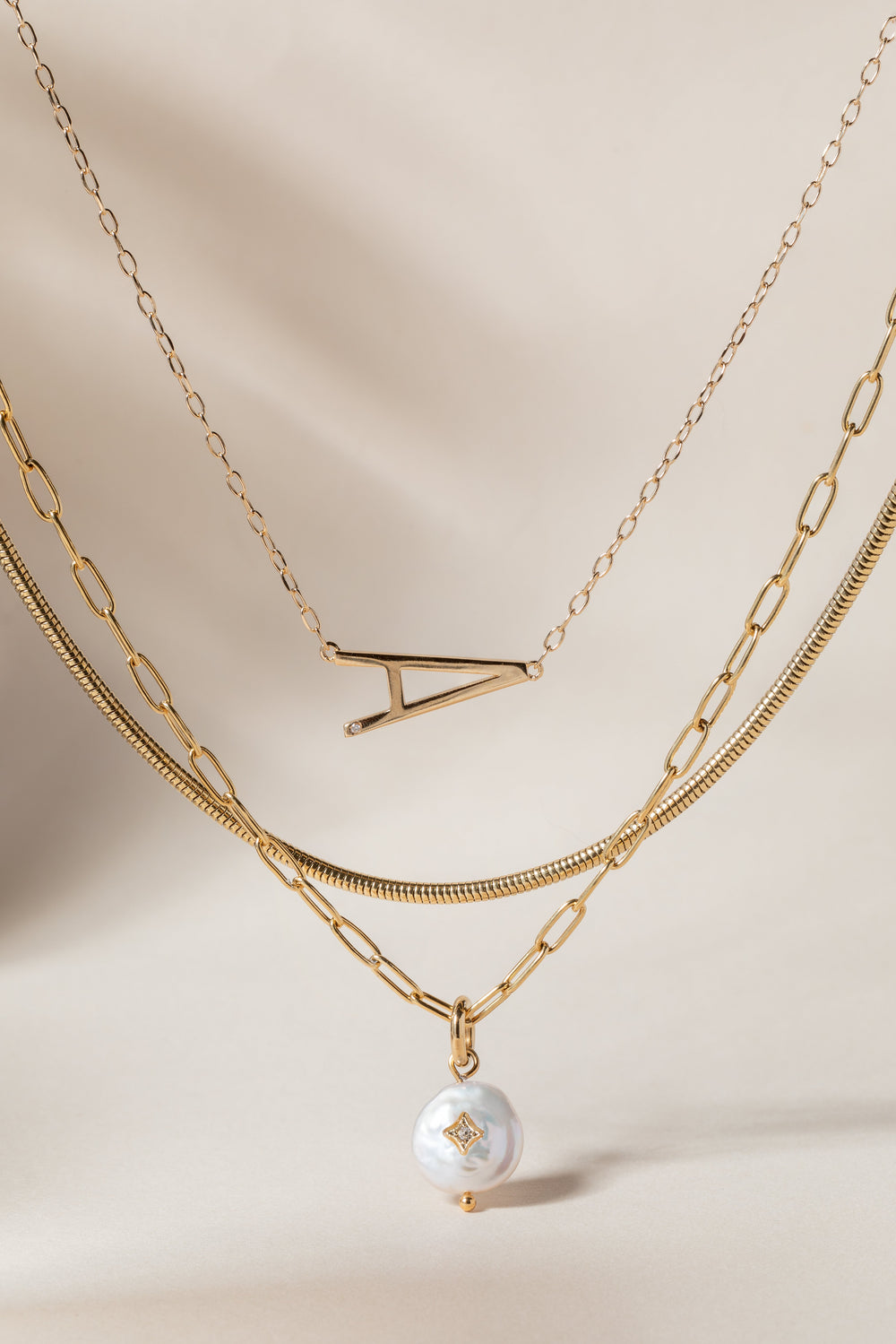 Precious Elongated Initial Necklace A Sterling Silver | Alex and Ani