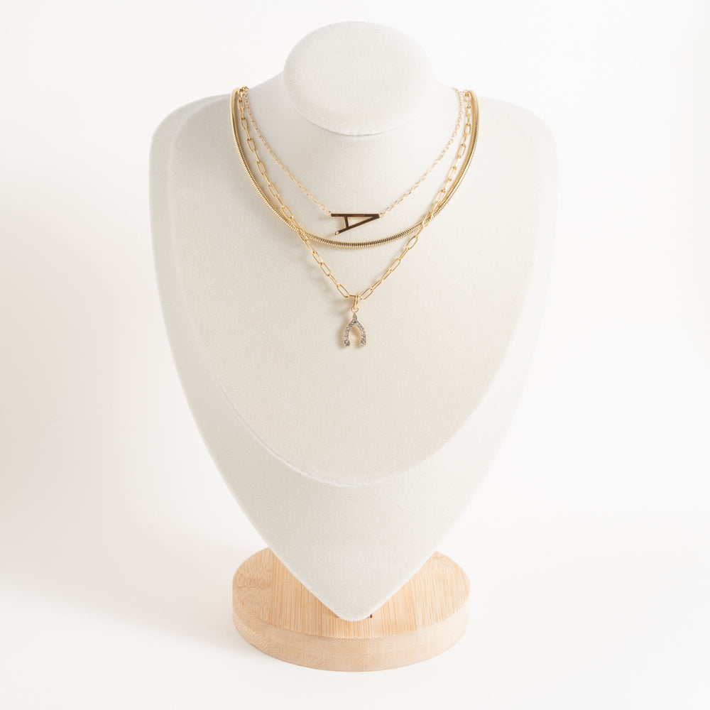 Precious Elongated Initial Necklace A Sterling Silver | Alex and Ani