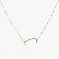 Precious Elongated Initial Necklace C Sterling Silver | Alex and Ani