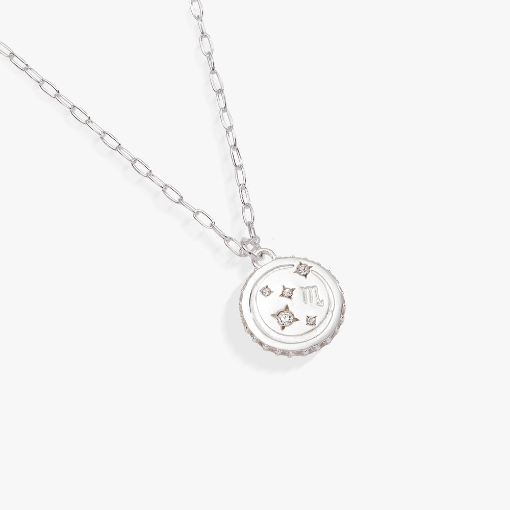 Scorpio Zodiac Precious Necklace Sterling Silver | Alex and Ani