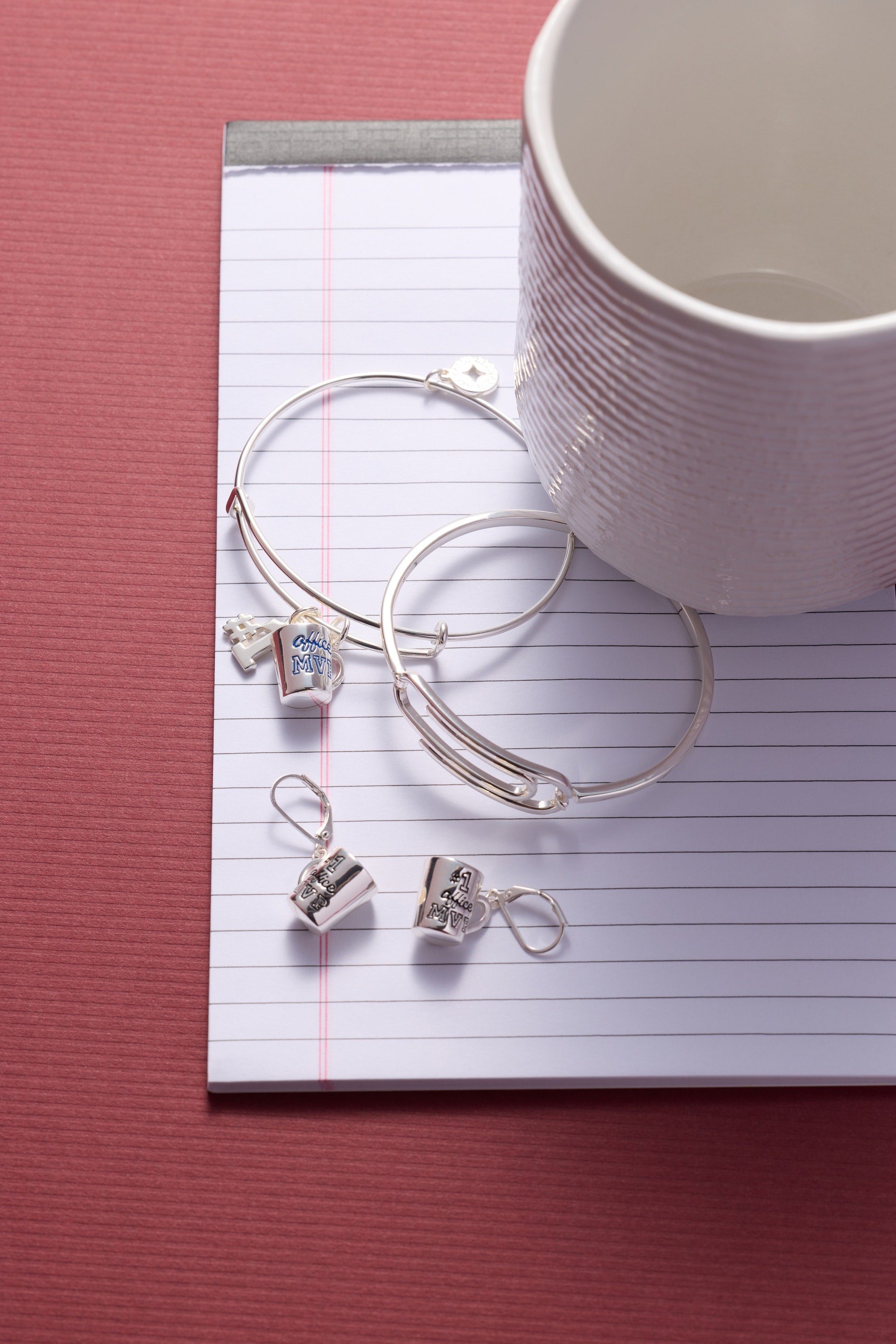 #1 'Office MVP' Mug Bangle Gold | Alex and Ani