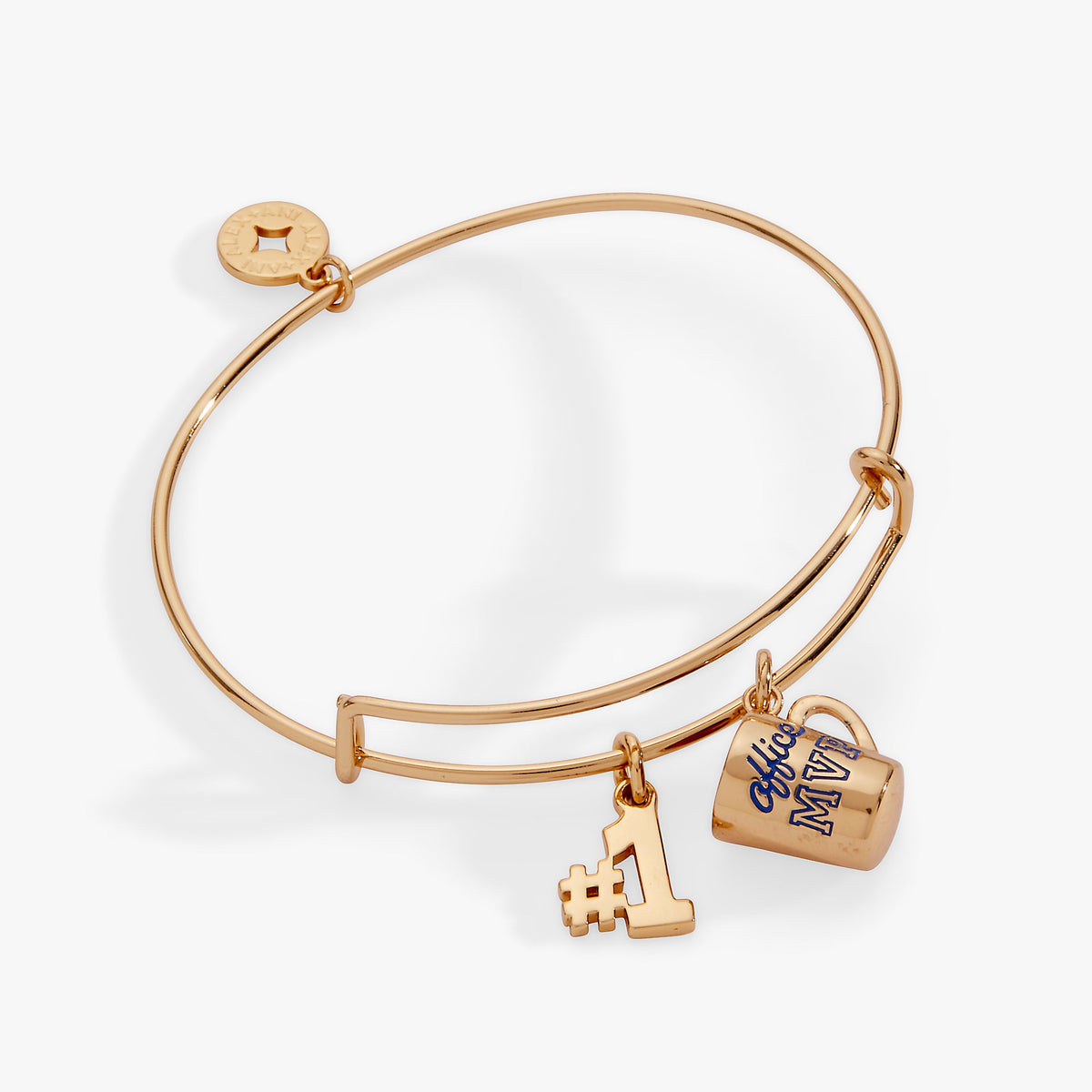 #1 'Office MVP' Mug Bangle Gold | Alex and Ani