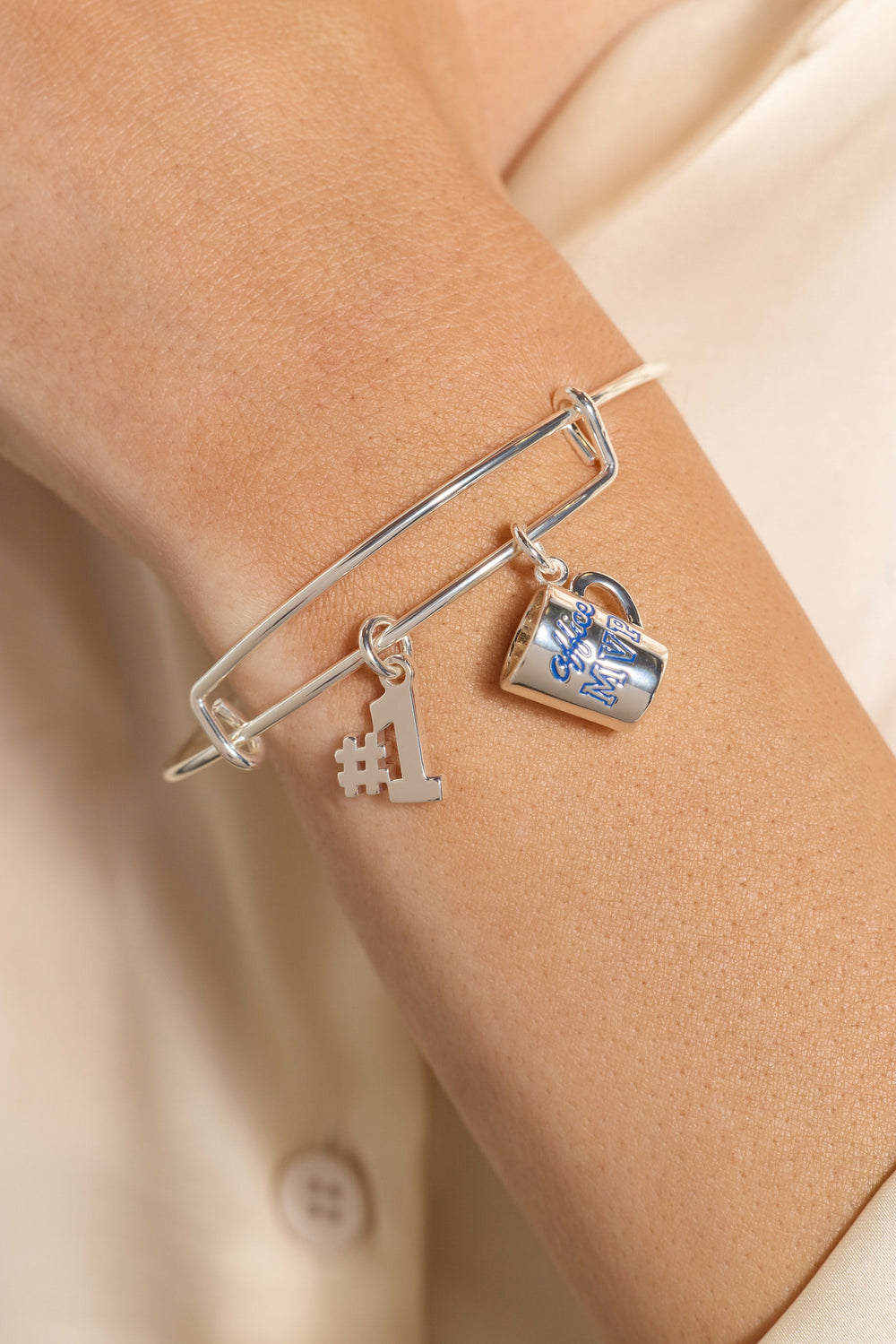 #1 'Office MVP' Mug Bangle Gold | Alex and Ani