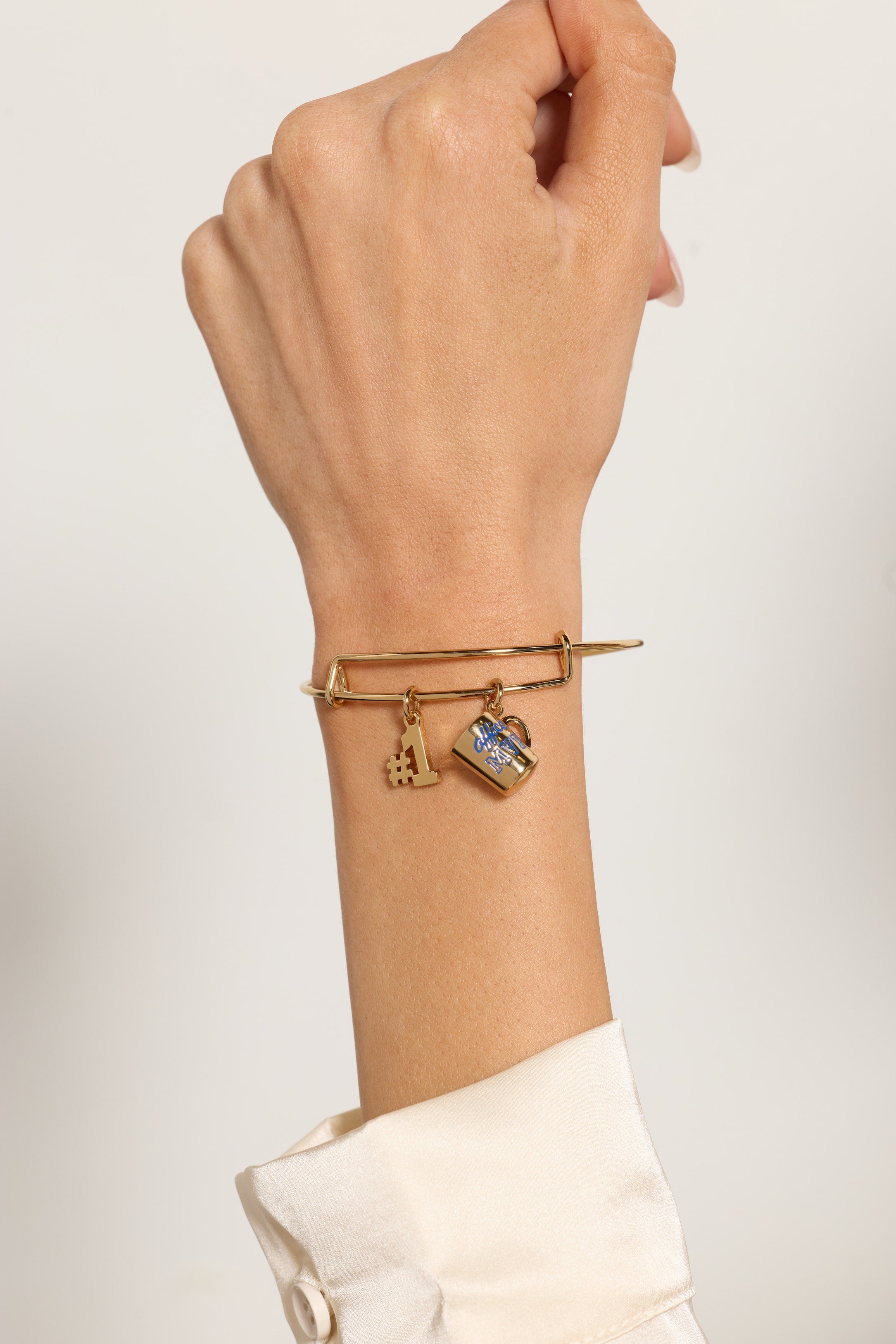 #1 'Office MVP' Mug Bangle Gold | Alex and Ani