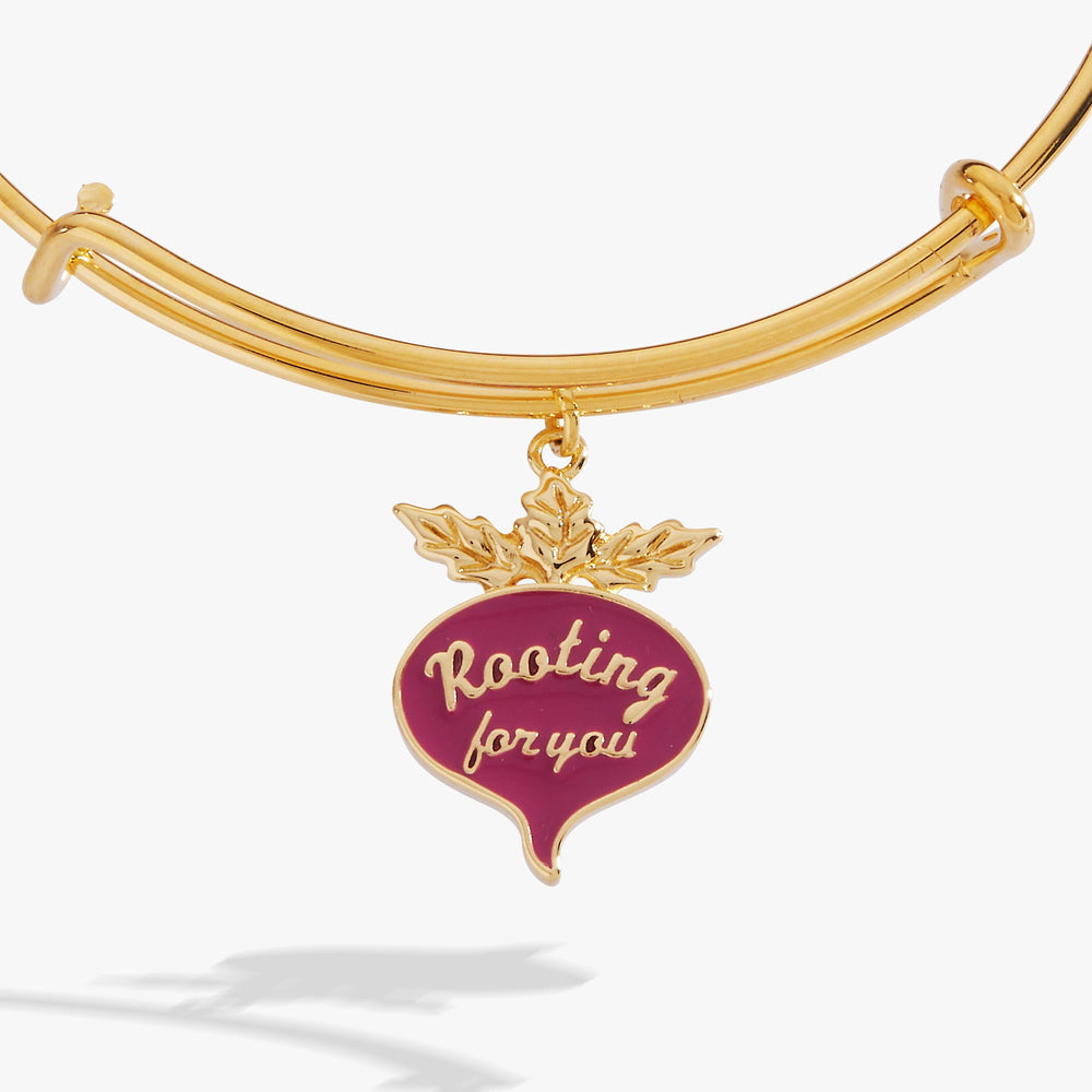 Farmers Market 'Rooting For You' Charm Bangle Gold | Alex and Ani
