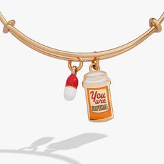 You Are Indispensable' Pill Bottle Bangle
    
    
    
       Gold | Alex and Ani