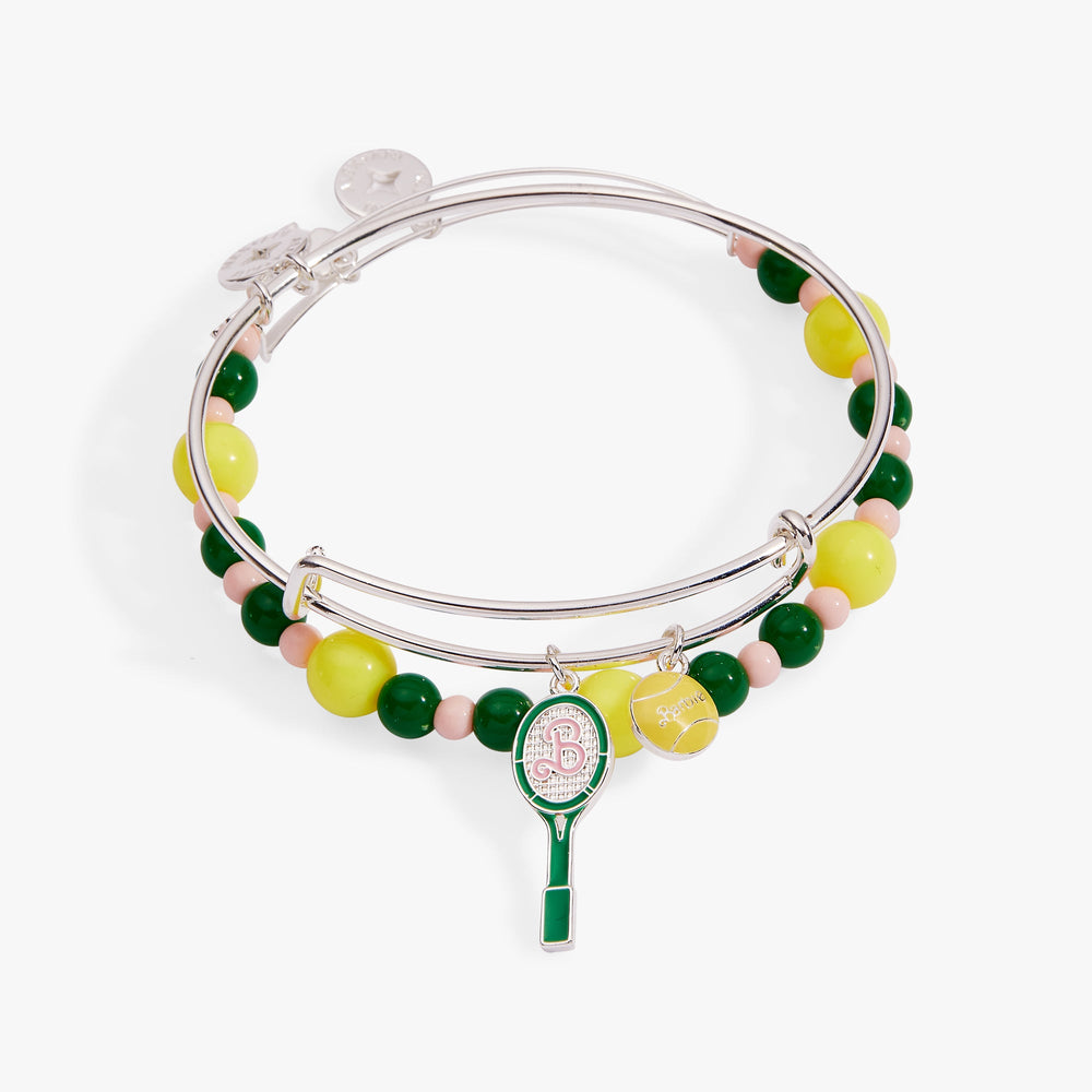 Barbie™ Tennis Bangle Set of 2 Silver | Alex and Ani